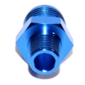 -10AN Male to 3/8NPT Male Thread Aluminum Hose End Fitting Adapter Blue
