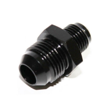 -6AN Male to -8AN Male Flare Hose End Fitting Adapter 0 Degree Black New Brand