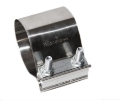 Picture of 1Pcs 2 1/4" 2.25" Butt Joint Band Exhaust Clamp High Quality Stainless steel