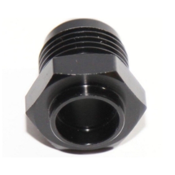 1Pcs Black -10AN Male to Weld-On Bung Thread Flare Hose End Fitting Adapter New