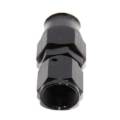 1Pcs Black AN8 8AN AN-8 Straight Swivel Reusable Hose End Fitting Adapter EMUSA