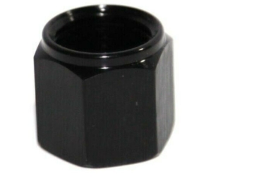 Picture of 1Pcs Black Universal 6AN AN-6 Flare Cap Block Off Aluminum Anodized Fitting