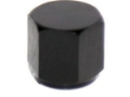 Picture of 1Pcs Black Universal 6AN AN-6 Flare Cap Block Off Aluminum Anodized Fitting