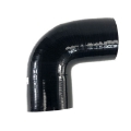 1x 2.25" Black 90 Degree Silicone hose Coupler 4 layer polyester high