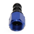 1x 8AN AN-8 Straight Push ON Lock Hose Fitting Oil/Fuel/Gas Line Adapter Blue