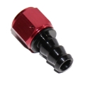 1x 8AN AN-8 Straight Swivel Fuel Oil Gas Line Push-on Lock Hose End Fitting Red