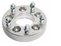 Picture of 1X For Jeep Wrangler 5x5" 1.25" Thick Silver Wheel Spacers 23MM 5 LUG ONLY