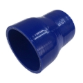1x High Performance 4-Ply Silicone Hose Coupler 2" to 2.5" Straight Reducer Blue