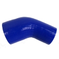 2" to 2.5" 51/63mm 45 Degree Blue Elbow Turbo Intercooler Coupler Silicone Hose