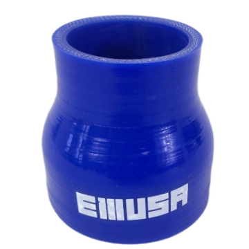 2.75" to 2" I.D. Universal 4-Ply Straight Silicone Hose Coupler Blue