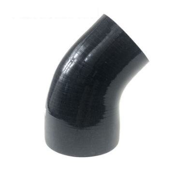 3"-4" 4Ply 45 Degree Elbow Silicone Hose Pipe Intercooler Coupler Turbo Black