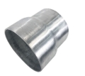 Picture of 4" OD. to 3.5" OD. Universal Aluminum Exhaust Pipe to Component Adapter Reducer