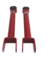 Picture of 93-98 Grand Cherokee 98-06 Wrangler 4 PCS Set Front+Rear Upper Control Arm Red