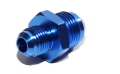 Picture of AN-6 6AN Male to AN-8 8AN Male Flare Aluminum Hose End Fitting Adapter Blue