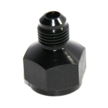 Black Straight AN10 10AN Female to AN-6 Male Swivel Fuel Oil Gas Line Fitting