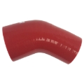 Brand NEW 2" To 2.5" Red 45 Degree Silicone hose Coupler 4 layer polyester