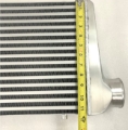 Picture of EMUSA Aluminum Polished Intercooler overall size 25" x13" x3", 3" Inlet/Outlet