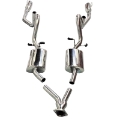 Picture of Emusa Catback Exhaust Pipe System w/ Dual Tips Fit for 1999 2000 2001 2002 2003 2004 Ford Mustang 3.8L V6