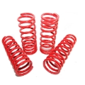 EMUSA Red Coil Lowering Spring Set 2" Drop For 01-05 Lexus IS300 Wagon/Sedan