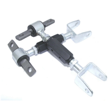 Front Rear Bolts ADJ. Camber Arm For 01-05 Civic 02-05 Civic Si 03-06 Black