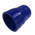 New 2" to 2.25 Straight Universal Blue Silicone hose Coupler 4 layer polyester