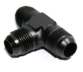 (one) AN10 10-AN Male to 2x AN10 10-AN Male 3-Way Tee T-Piece Fitting Adapter