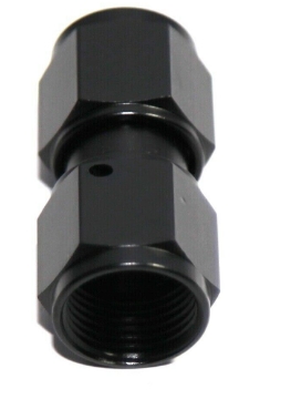 Picture of (one) AN8 8AN Female to AN-8 Female Straight Swivel Fuel Oil Gas Line Fitting