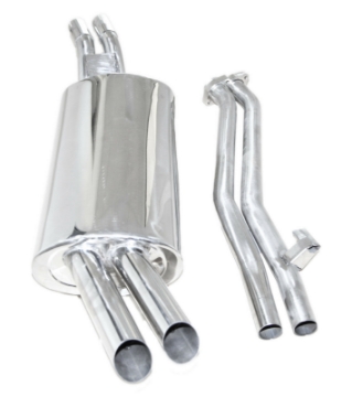 Picture of SS Axle Back Exhaust fits 1987-1991 BMW E30 325ic / 325ix / 325is