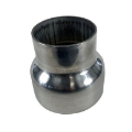 Universal 3" OD to 4" OD Aluminum Exhaust Pipe to Pipe Coupling Connector