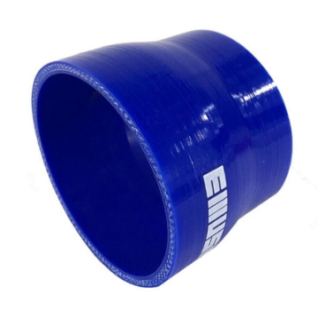 Universal 3.5" To 4" Straight 89mm-102mm Reducer Silicone Hose Coupler Blue