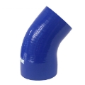 Universal Blue 3" to 3.5" Coupler 45 Degree 4-Ply SiliconeAngled Elbow Hose New
